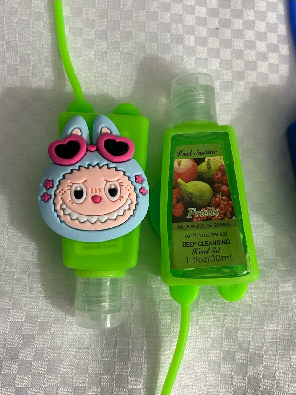 Labubu character Hand Sanitizer with Holder - Multiple Colors and Scents